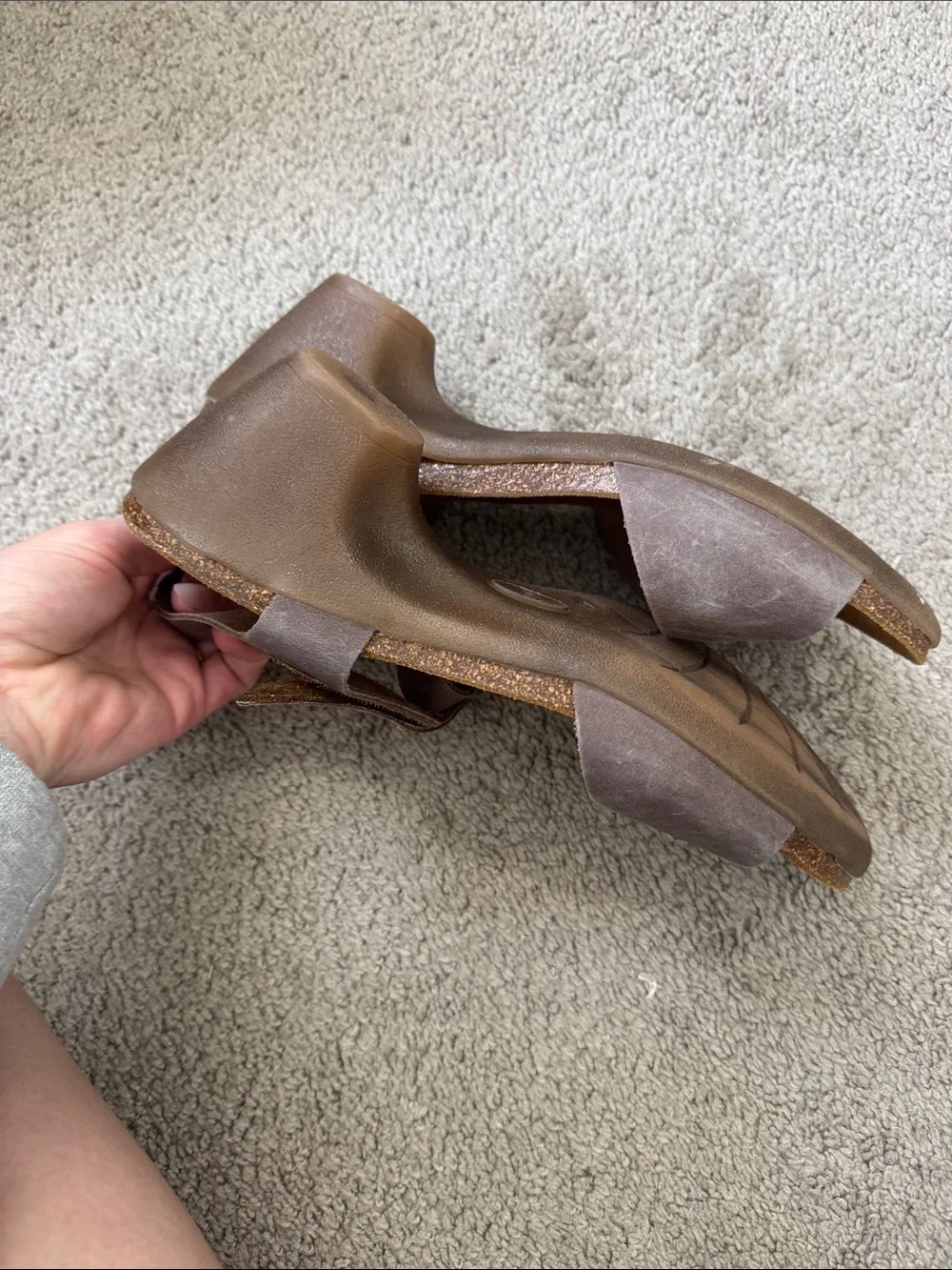 Sabatini leather heeled Adjustable Slingback Sandals